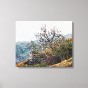 WELSH MOUNTAIN LANDSCAPE CANVAS PRINT