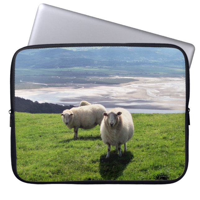 WELSH MOUNTAIN SHEEP LAPTOP SLEEVE (Front)