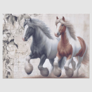 Welsh Pony and Cob Horse Decoupage Tissue Paper