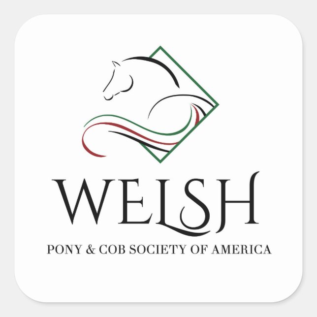 Welsh Pony & Cob Stickers (Front)