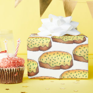 Welsh Rarebit Savoury Cheese Toast British Food UK Wrapping Paper