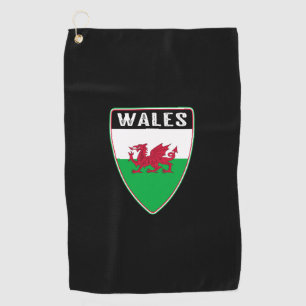 Welsh Shield Golf Towel