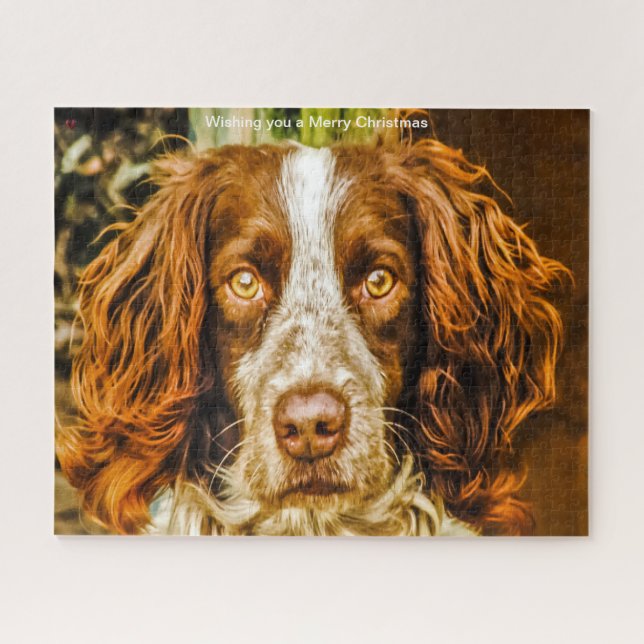 Welsh Springer Notre Famille Pet Jigsaw Puzzle (Horizontal)