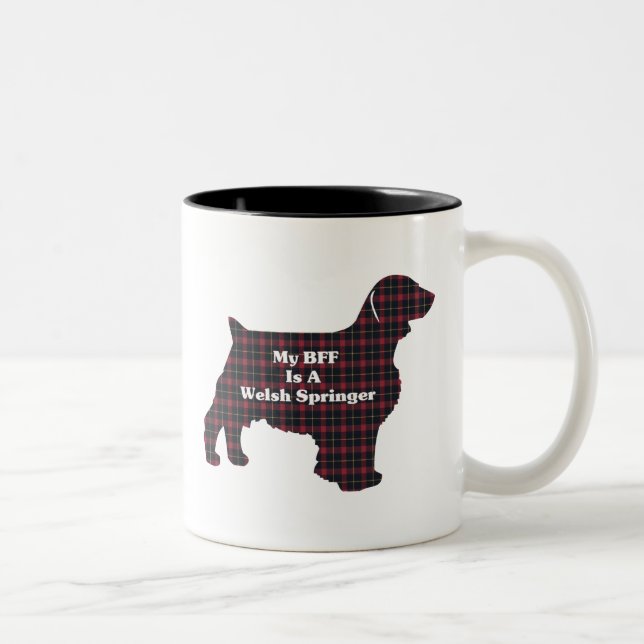 Welsh Springer Spaniel BFF Mug (Right)