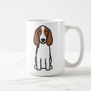 Welsh Springer Spaniel Dog Cartoon Coffee Mug