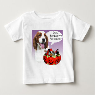 Welsh Springer Spaniel Halloween Candy Baby T-Shirt