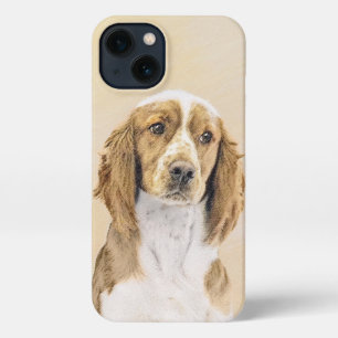 Welsh Springer Spaniel Painting - Original Dog Art iPhone 13 Case