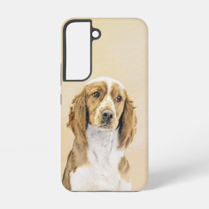 Welsh Springer Spaniel Painting - Original Dog Art Samsung Galaxy Case
