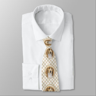 Welsh Springer Spaniel Painting - Original Dog Art Tie