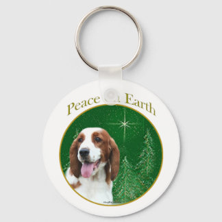 Welsh Springer Spaniel Peace Keychain
