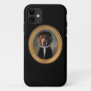 Welsh Springer Spaniel Renaissance Painting Dog iPhone 11 Case