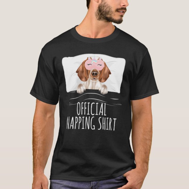 Welsh Springer Spaniel Unicorn Sleep Mask Official T-Shirt (Front)