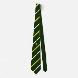 Welsh stripes flag tie