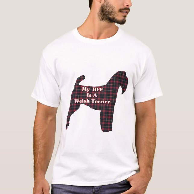 Welsh Terrier BFF Gifts T-Shirt (Front)