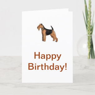 Welsh Terrier Card