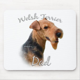 Welsh Terrier Dad 2 Mouse Pad
