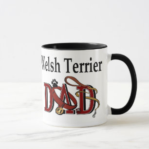 Welsh Terrier Dad Gifts Mug