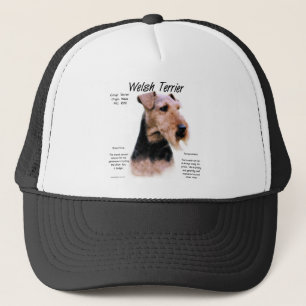 Welsh Terrier History; About Welsh Terriers Trucker Hat