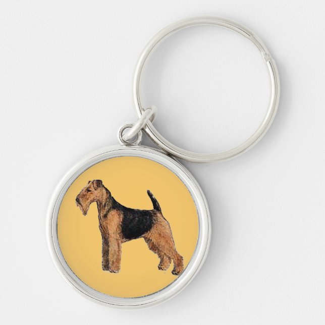 Welsh Terrier Key Chain (Front)