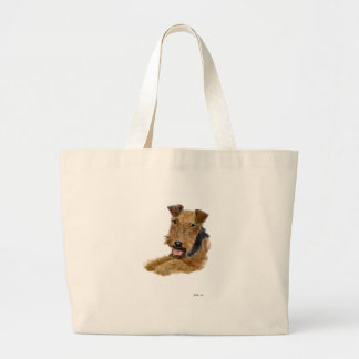 Welsh Terrier Large Tote Bag