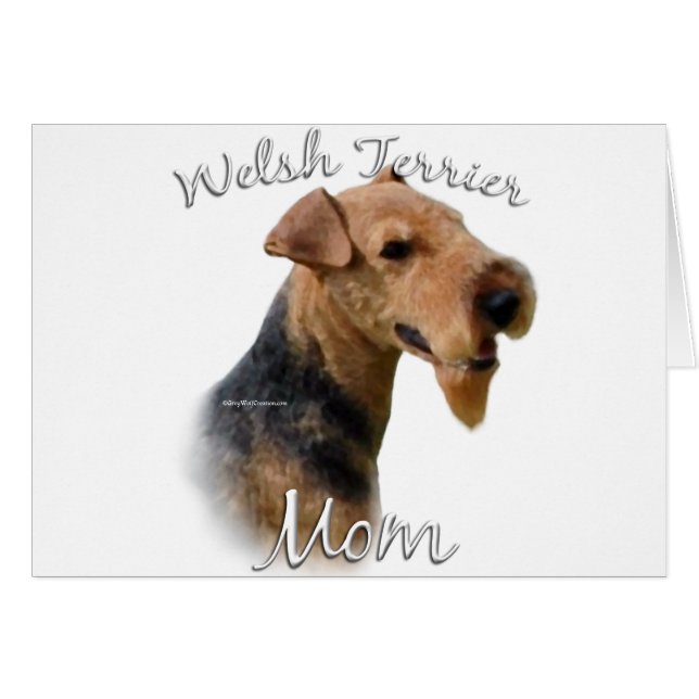 Welsh Terrier Mom 2 (Front Horizontal)