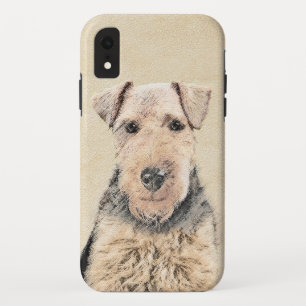 Welsh Terrier Painting - Cute Original Dog Art iPhone XR Case