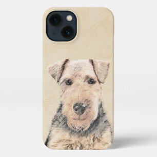 Welsh Terrier Painting - Cute Original Dog Art iPhone 13 Case