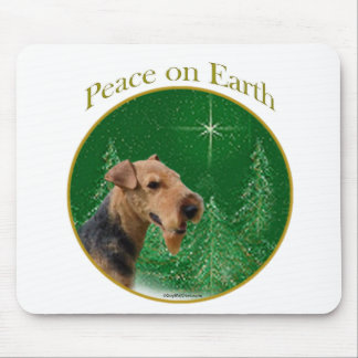 Welsh Terrier Peace Mouse Pad