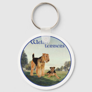 Welsh Terriers Keychain