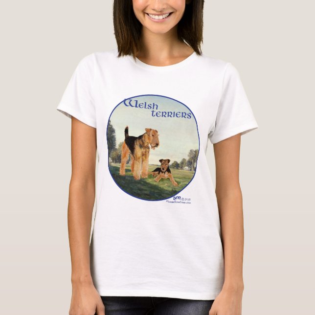Welsh Terriers T-Shirt (Front)