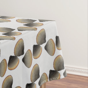 Welsh Wales Cockles Seafood British Food Shells Tablecloth