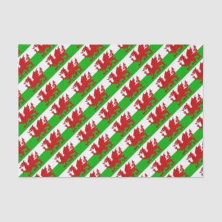 Welsh / Wales Flag - Cymru High Quality Image Tissue Paper