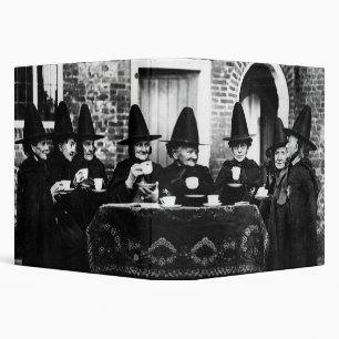 Welsh Witches Having Tea Crone Teatime Binder
