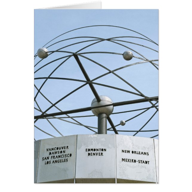 Weltzeituhr (Devant)