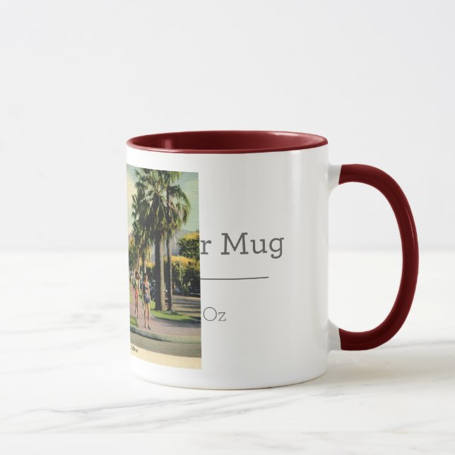 Welwood Library, Palm Springs, California Vintage Mug (Right)