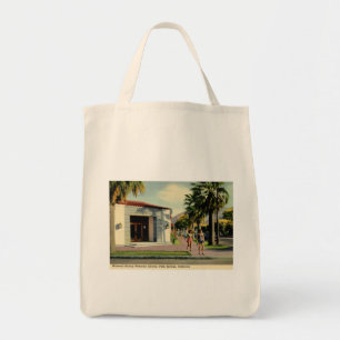 Welwood Library, Palm Springs, California Vintage Tote Bag