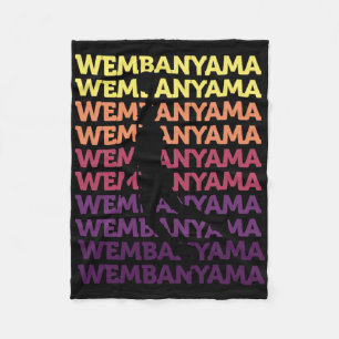 Wembanyama Basketball Amazing Gift Fan 1 Fleece Blanket