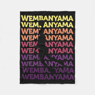 Wembanyama Basketball Amazing Gift Fan 1 Fleece Blanket