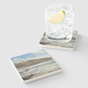 Wembury Beach Stone Coaster