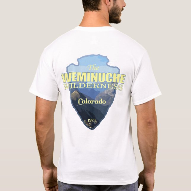 Weminuche WA (arrowhead) T-Shirt (Back)