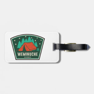 Weminuche Wilderness Colorado Camping Luggage Tag