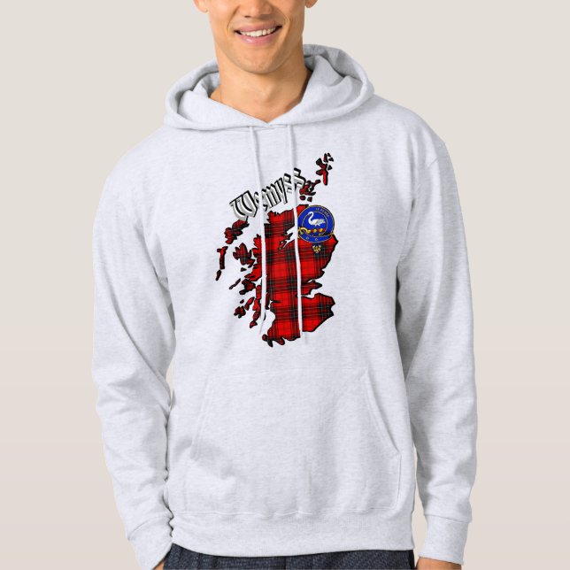 Wemyss Clan Badge Adult Hoodie (Front)