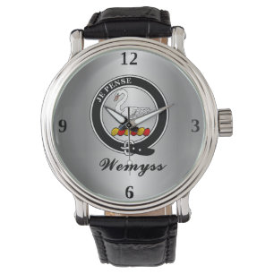 Wemyss Clan Badge Personalized Watch