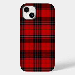 Wemyss tartan red black plaid Case-Mate iPhone 14 plus case