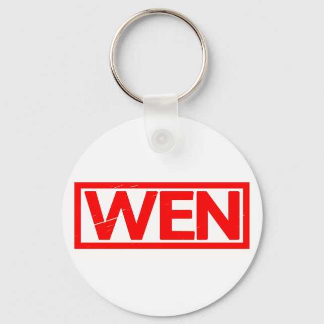 Wen Stamp Keychain (Front)