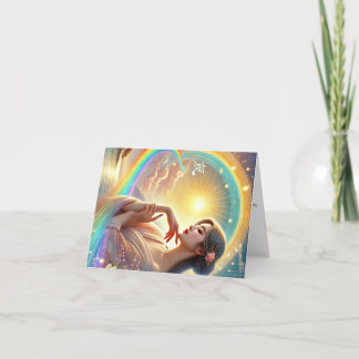 Wen Wen Woman First Name Greeting Card. Holiday Card