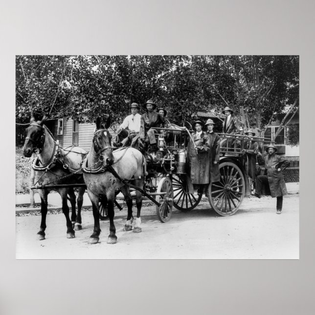 Wenatchee Fire Department, 1911 Poster (Front)