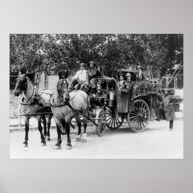 Wenatchee Fire Dept: 1911 Poster (Front)