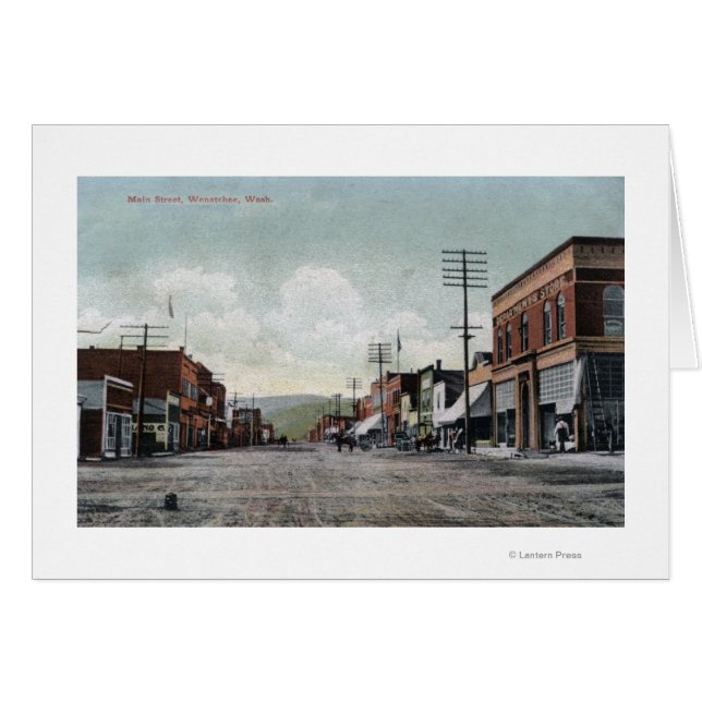Wenatchee, WashingtonView de Main Street (Devant horizontal)