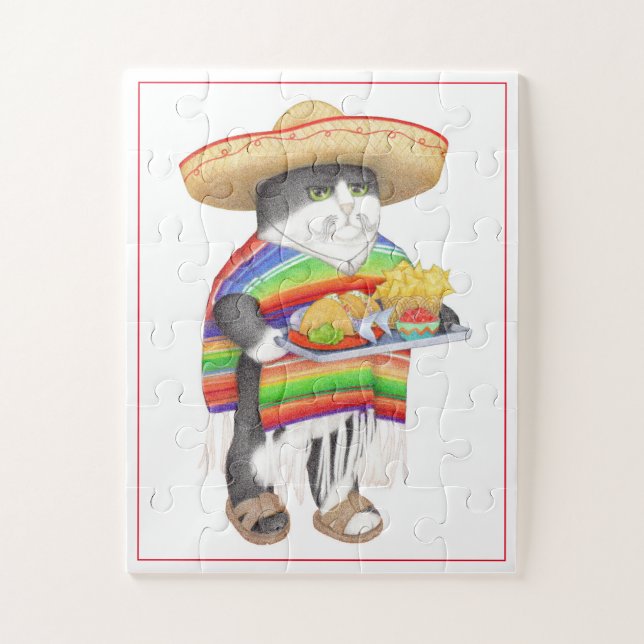 WENDELITO 11"x14" Oversized Pieces Puzzle (Vertical)